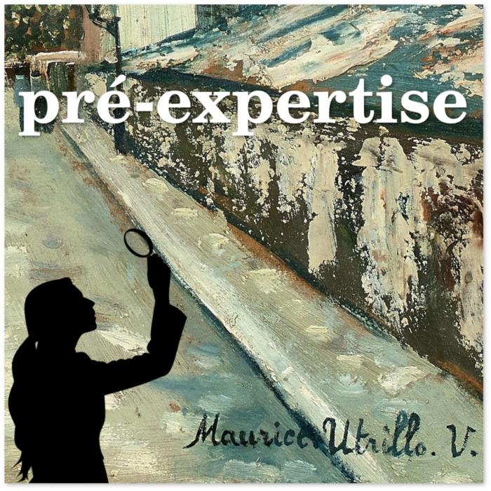 Demande d'Expertise | Frais de recherches dans les archives avant présentation du tableau (si nécessaire) au comité Utrillo